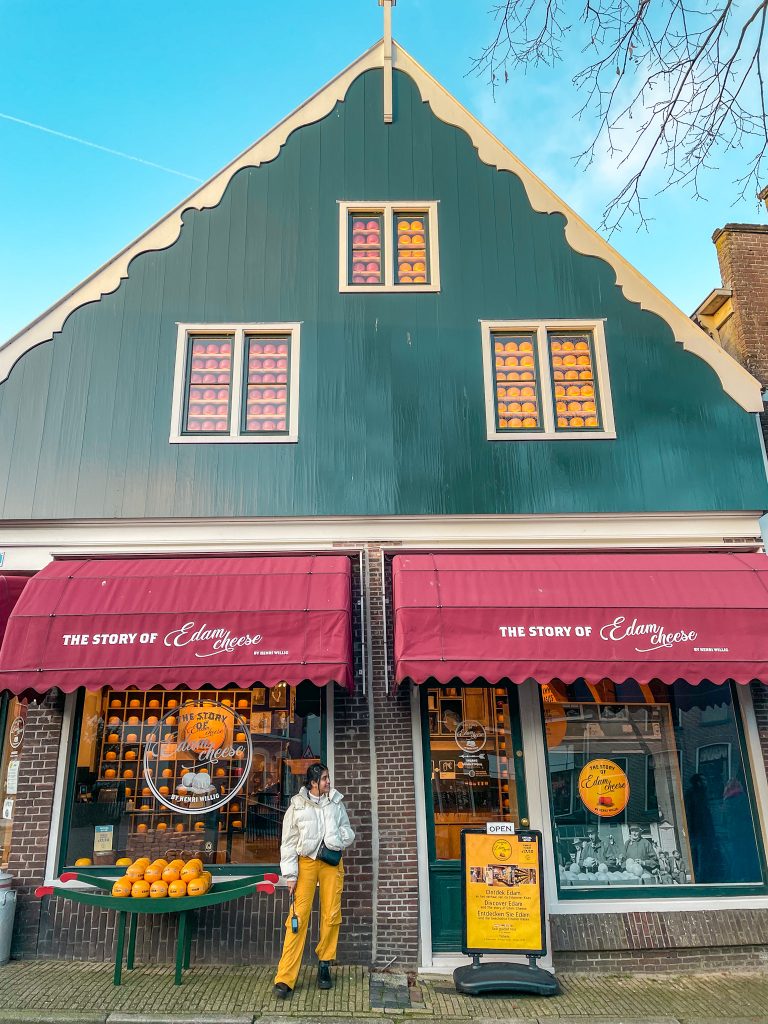 Edam Cheese in The Netherlands 